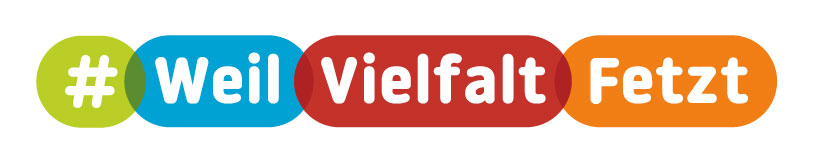 Logo #WeilVielfaltFetzt